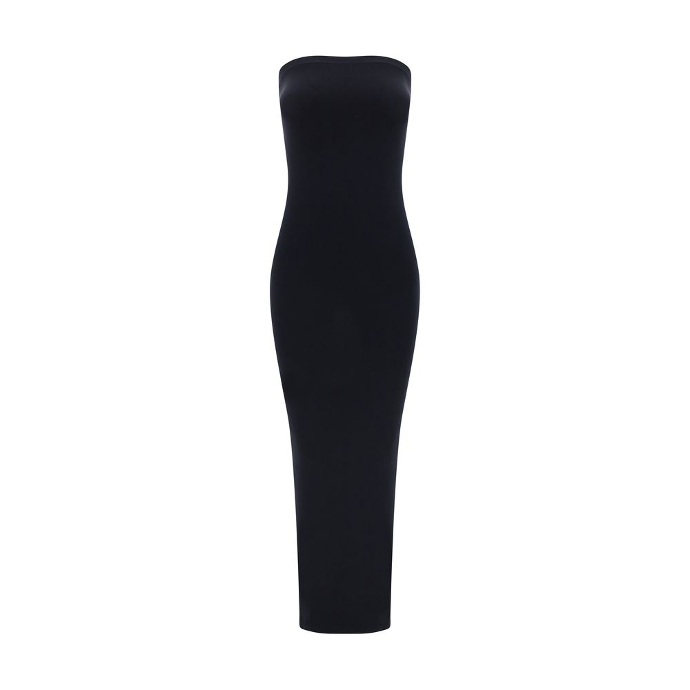 Wolford Schwarzes Baumwoll-Freizeitkleid