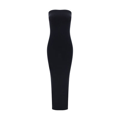 Wolford Schwarzes Baumwoll-Freizeitkleid