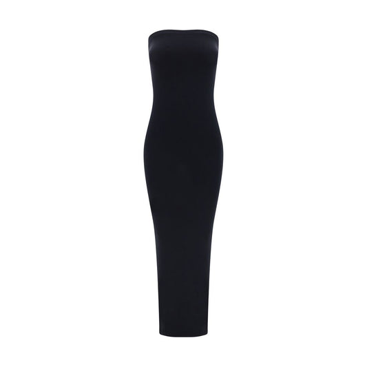 Wolford Schwarzes Baumwoll-Freizeitkleid