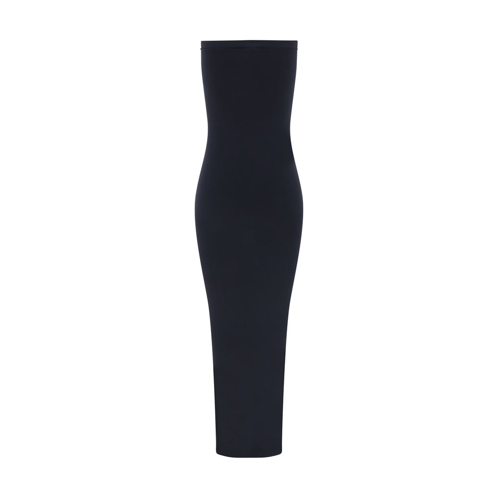 Wolford Schwarzes Baumwoll-Freizeitkleid