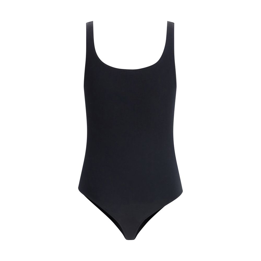 Wolford Schwarzes Baumwoll-Top