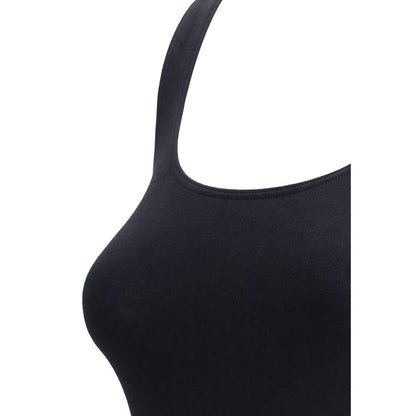 Wolford Schwarzes Baumwoll-Top