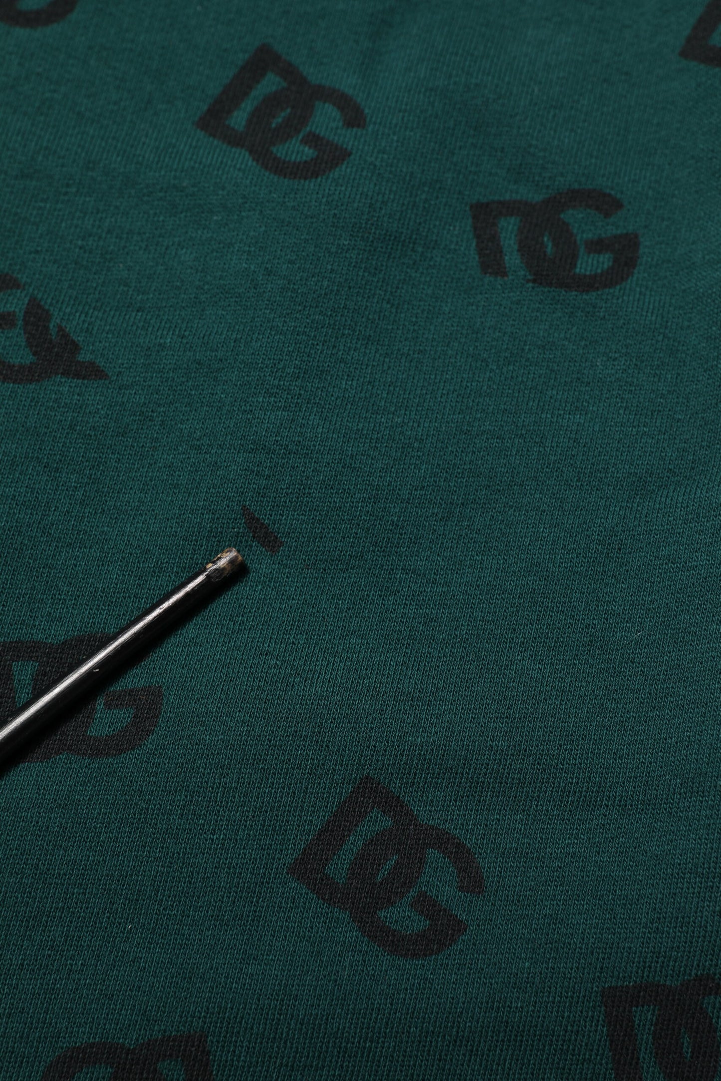 Dolce &amp; Gabbana – Jogginghose mit grünem Logo-Print für Herren