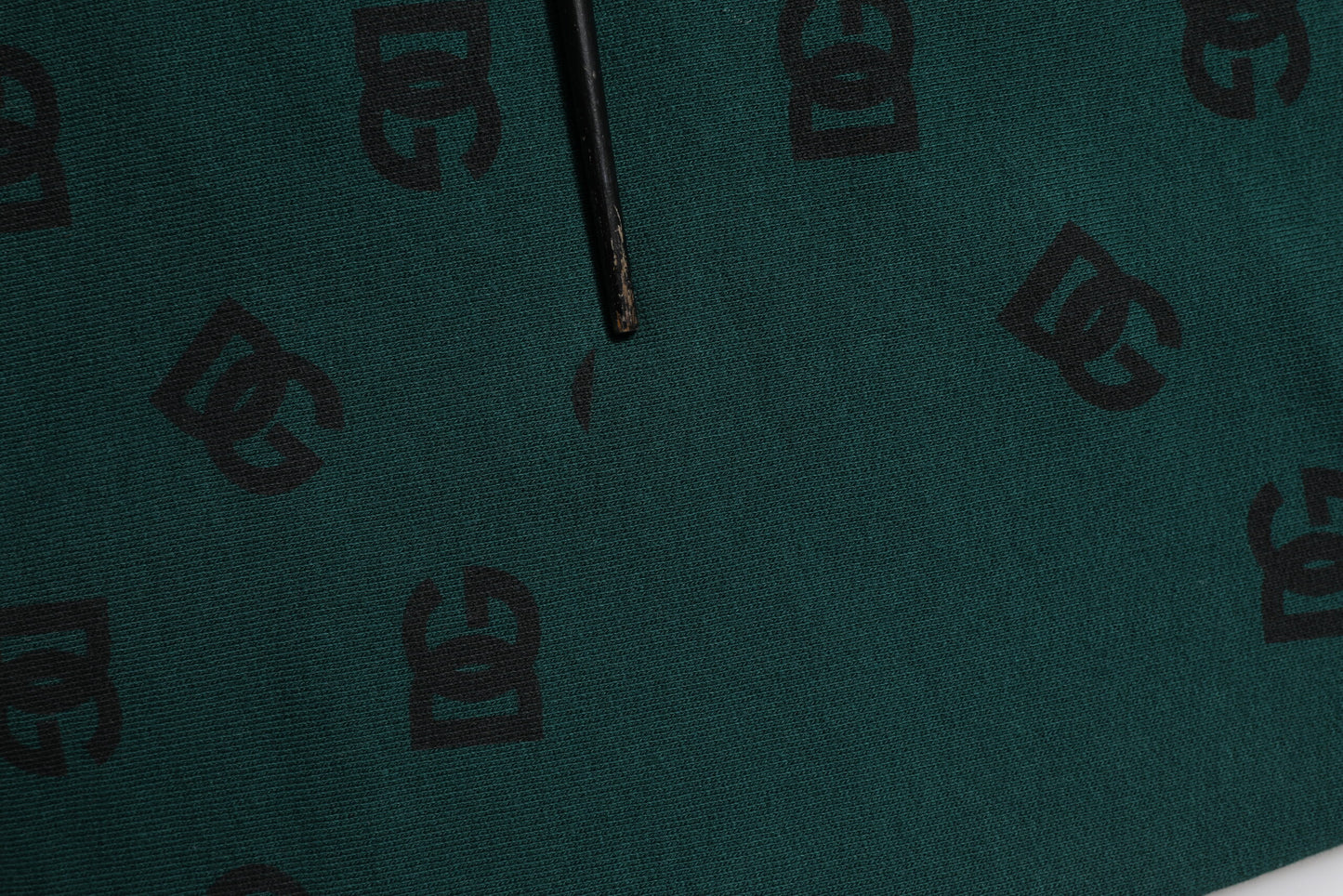 Dolce &amp; Gabbana – Jogginghose mit grünem Logo-Print für Herren