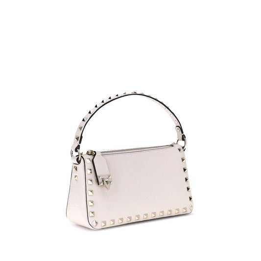 Valentino Garavani Schultertasche aus weißem Kalbsleder (Bos Taurus)
