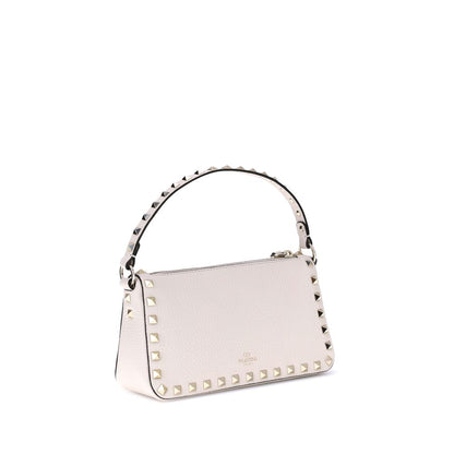 Valentino Garavani Schultertasche aus weißem Kalbsleder (Bos Taurus)