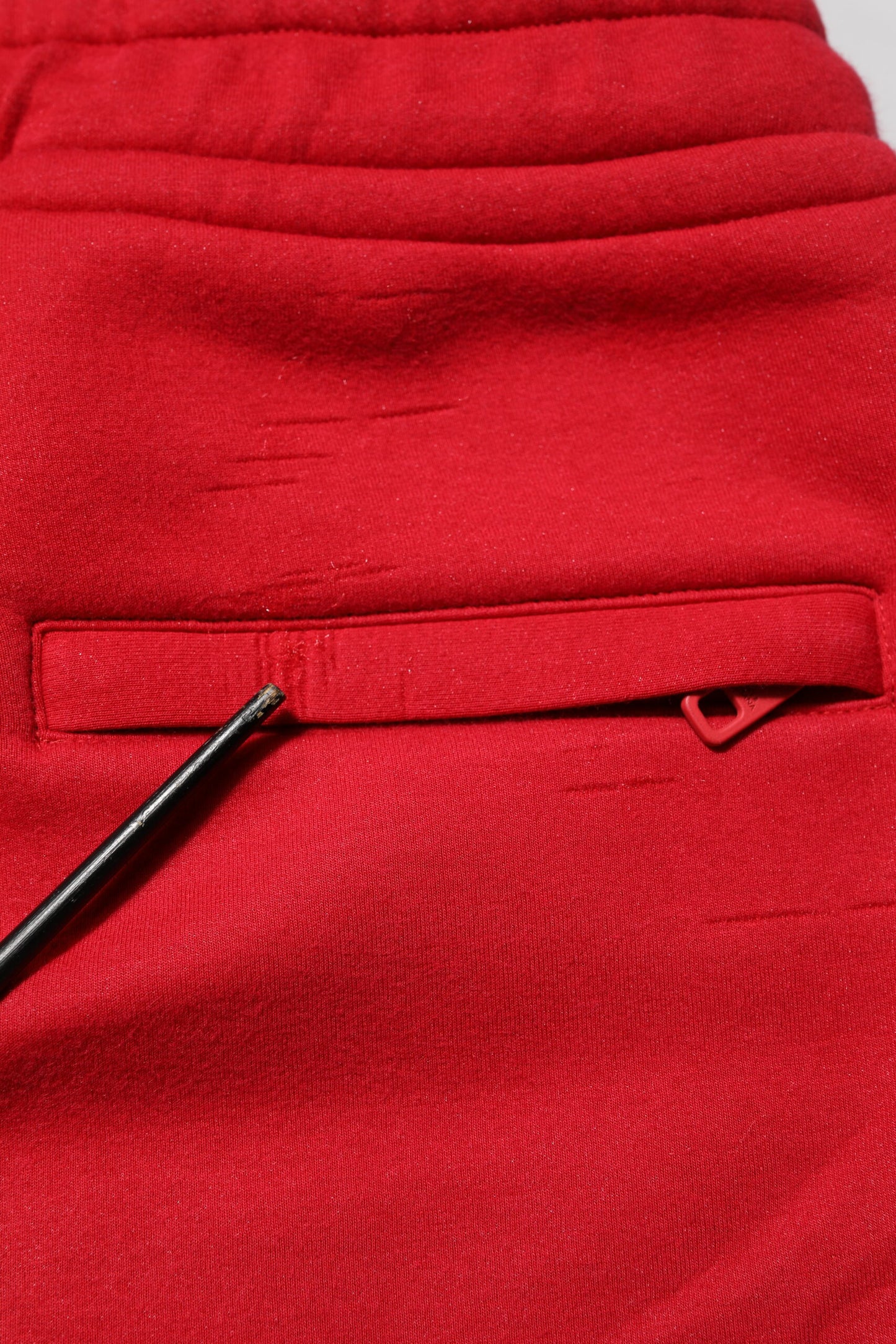 Dolce &amp; Gabbana – Rote Jogginghose aus Baumwolle mit Logo für Herren