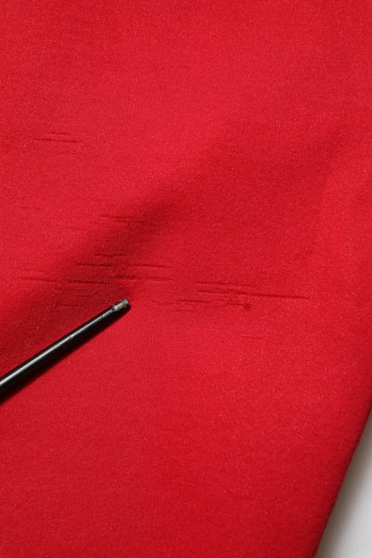 Dolce &amp; Gabbana – Rote Jogginghose aus Baumwolle mit Logo für Herren