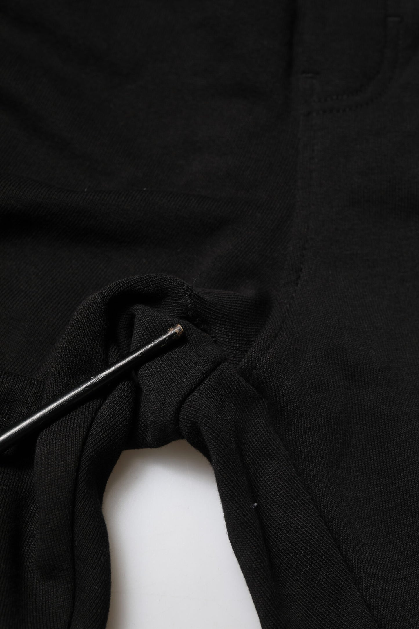 Dolce &amp; Gabbana Schwarze Jogginghose aus Baumwolle mit Logoband für Herren