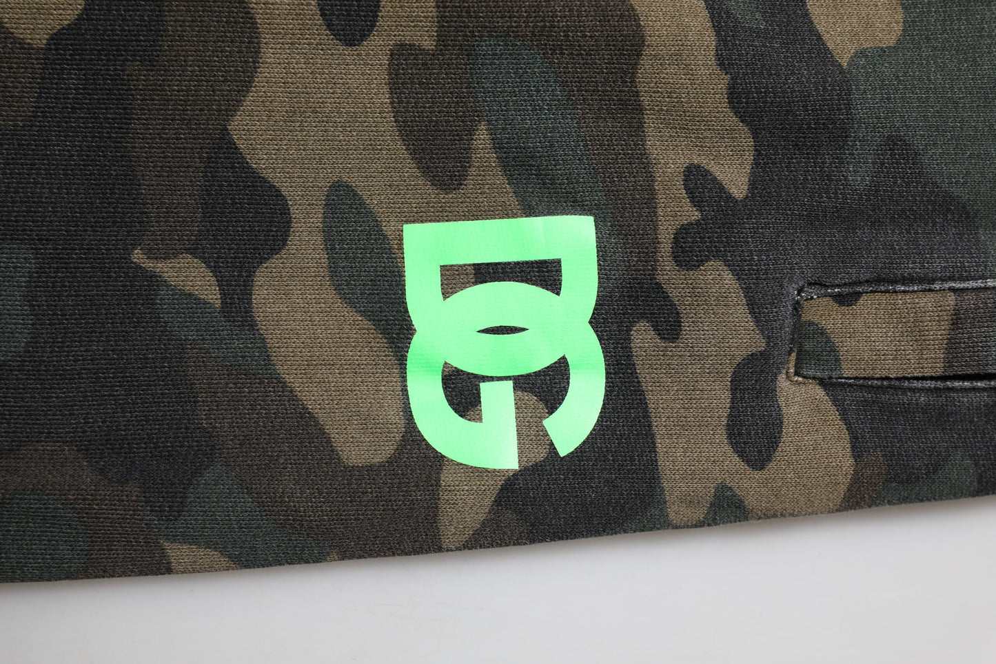 Dolce &amp; Gabbana Braune Camouflage-Jogginghose aus Baumwolle für Herren