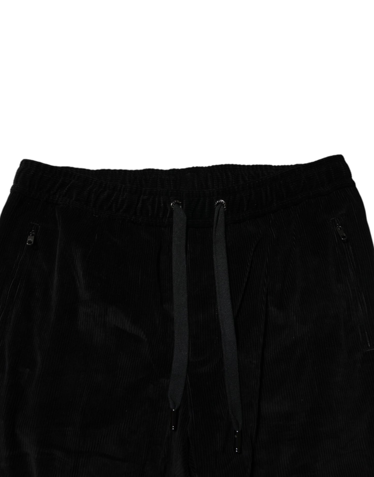 Dolce &amp; Gabbana Schwarze Jogginghose aus Baumwolle für Herren