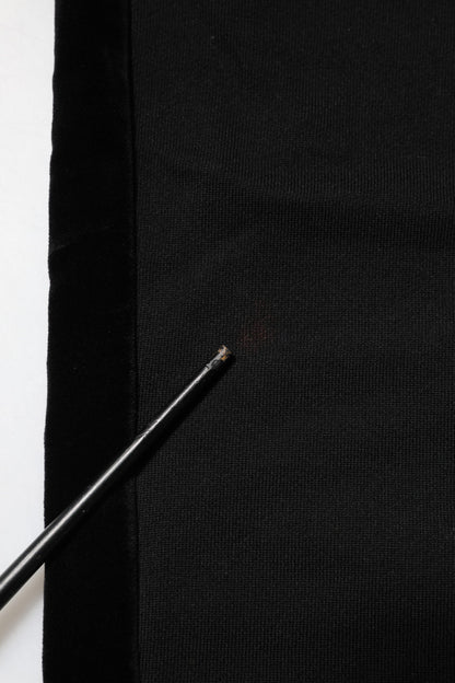 Dolce &amp; Gabbana Schwarze Jogginghose aus Baumwolle für Herren