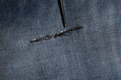 Dolce &amp; Gabbana – Blau verwaschene Skinny-Jeans mit Logo-Plakette für Herren