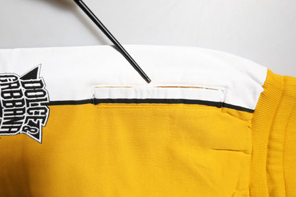 Dolce &amp; Gabbana – Gelbe Jogginghose aus Baumwolle mit Kordelzug