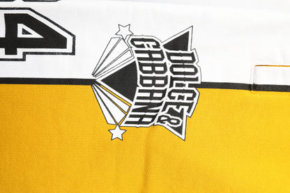 Dolce &amp; Gabbana – Gelbe Jogginghose aus Baumwolle mit Kordelzug