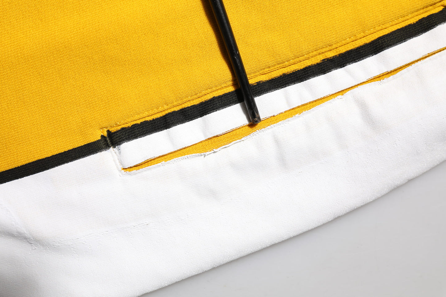 Dolce &amp; Gabbana – Jogginghose aus Baumwolle mit Kordelzug in Gelb