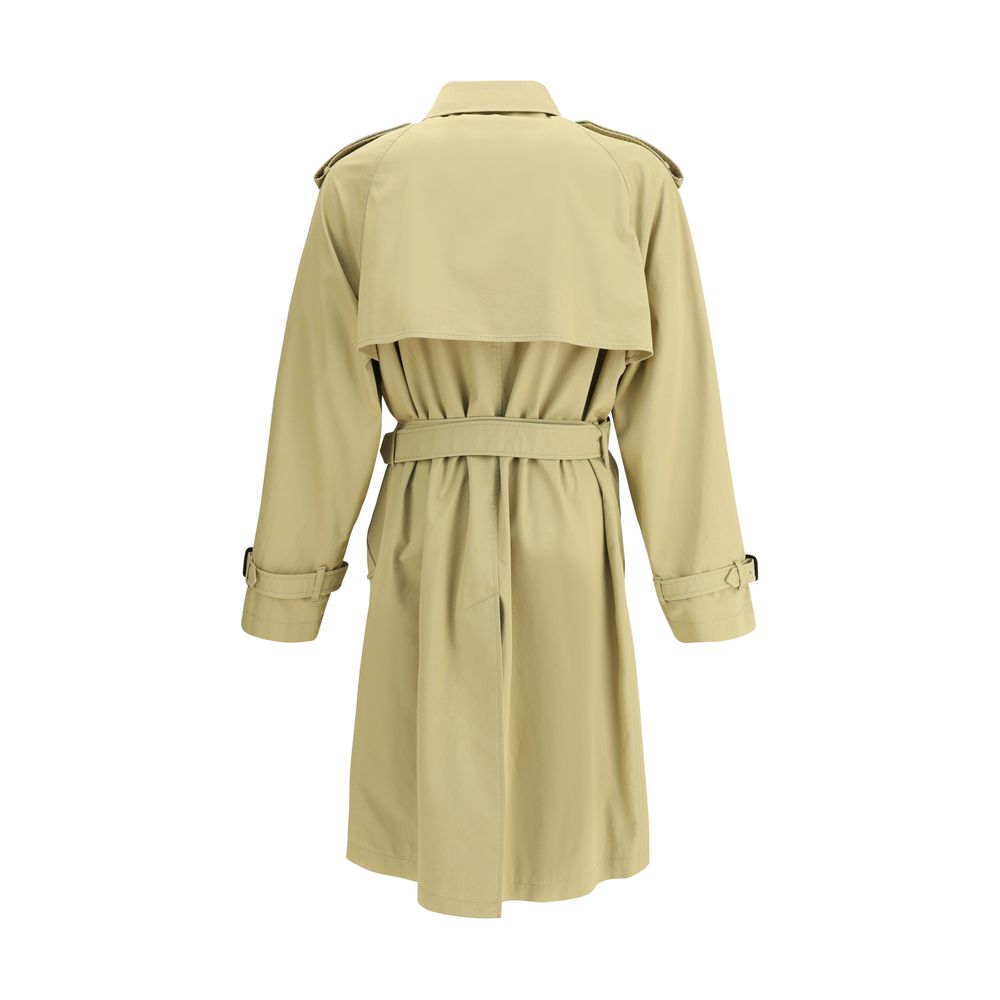 Burberry beiger Baumwollmantel