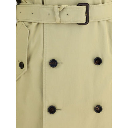 Burberry beiger Baumwollmantel