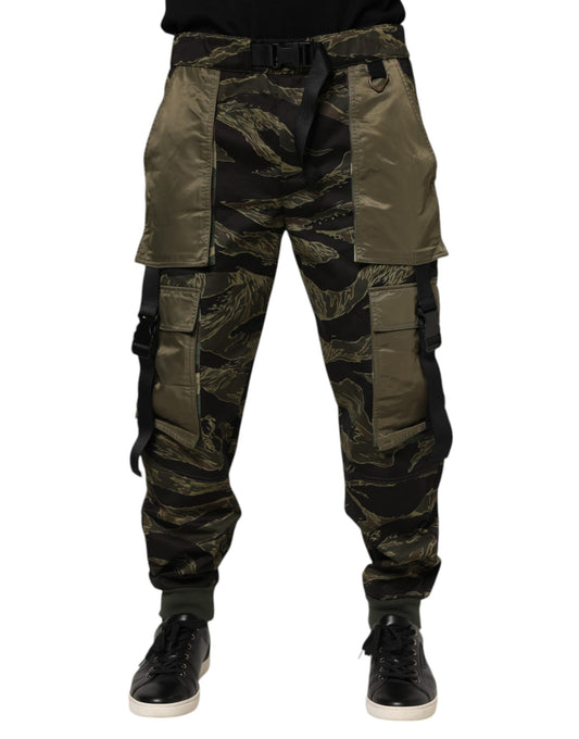 Dolce &amp; Gabbana Mehrfarbige Cargo-Camouflagehose