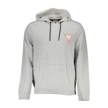 Guess Jeans Gray Organic Cotton Men Sweater