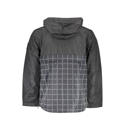 Calvin Klein – Schwarze Polyesterjacke für Herren