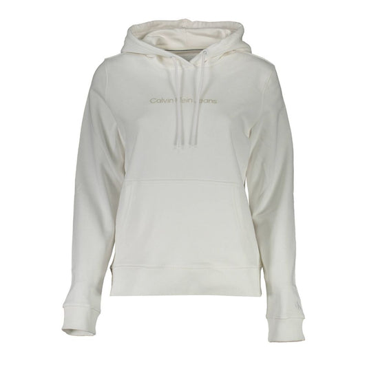 Calvin Klein Weißer Baumwollpullover für Damen