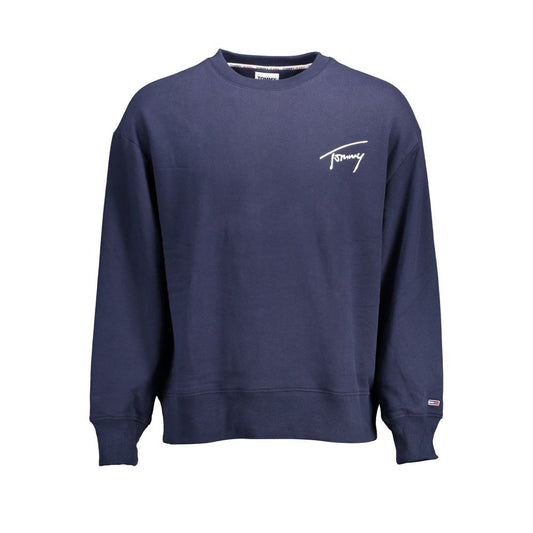 Tommy Hilfiger – Blauer Baumwollpullover für Herren