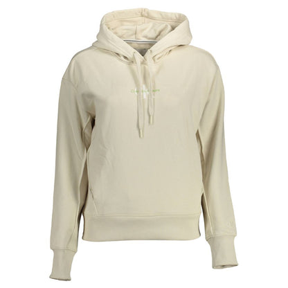 Calvin Klein Beige Baumwollpullover für Damen