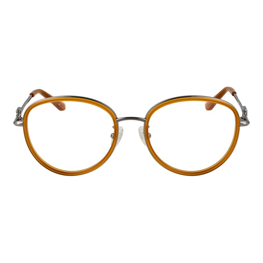 Guess Orangefarbene Metallbrille (Gestell)