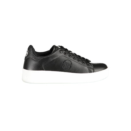 Sergio Tacchini – Schwarzer Polyester-Sneaker