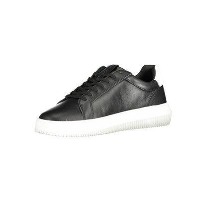 Calvin Klein – Schwarzer Polyester-Sneaker