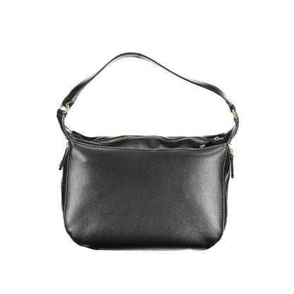 Mario Valentino Schwarze Polyethylen-Handtasche