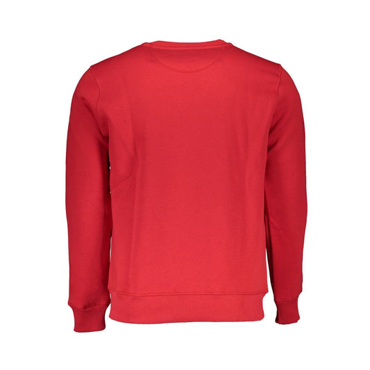 North Sails Red Cotton Men Sweater