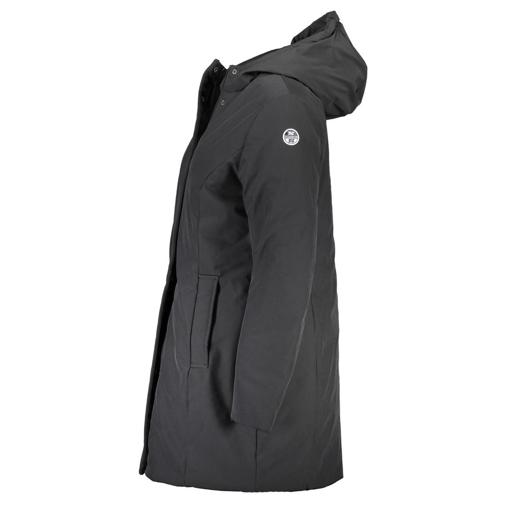 North Sails Black Polyester Jackets & Coat
