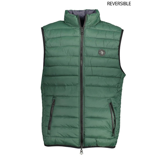 US POLO ASSN. Grüne Nylonjacke für Herren