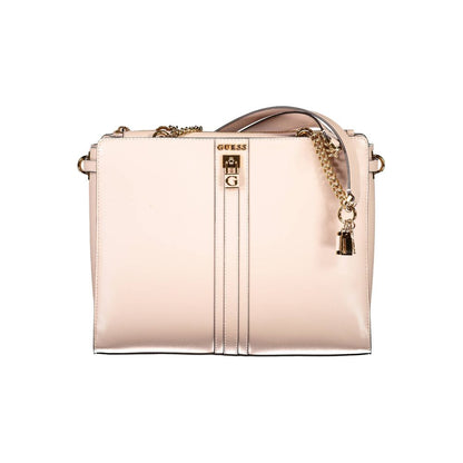 Guess Jeans – Handtasche aus Polyethylen in Rosa