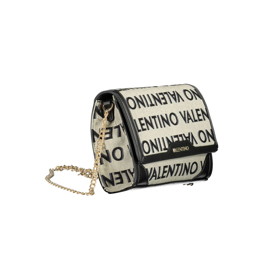 Mario Valentino Graue Polyesterhandtasche