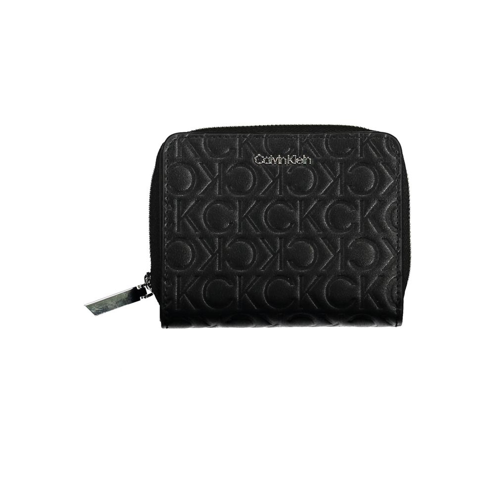 Calvin Klein Schwarze Polyester-Geldbörse