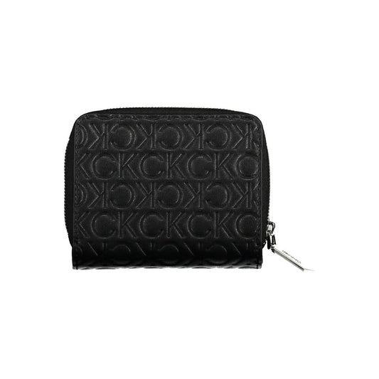 Calvin Klein Schwarze Polyester-Geldbörse