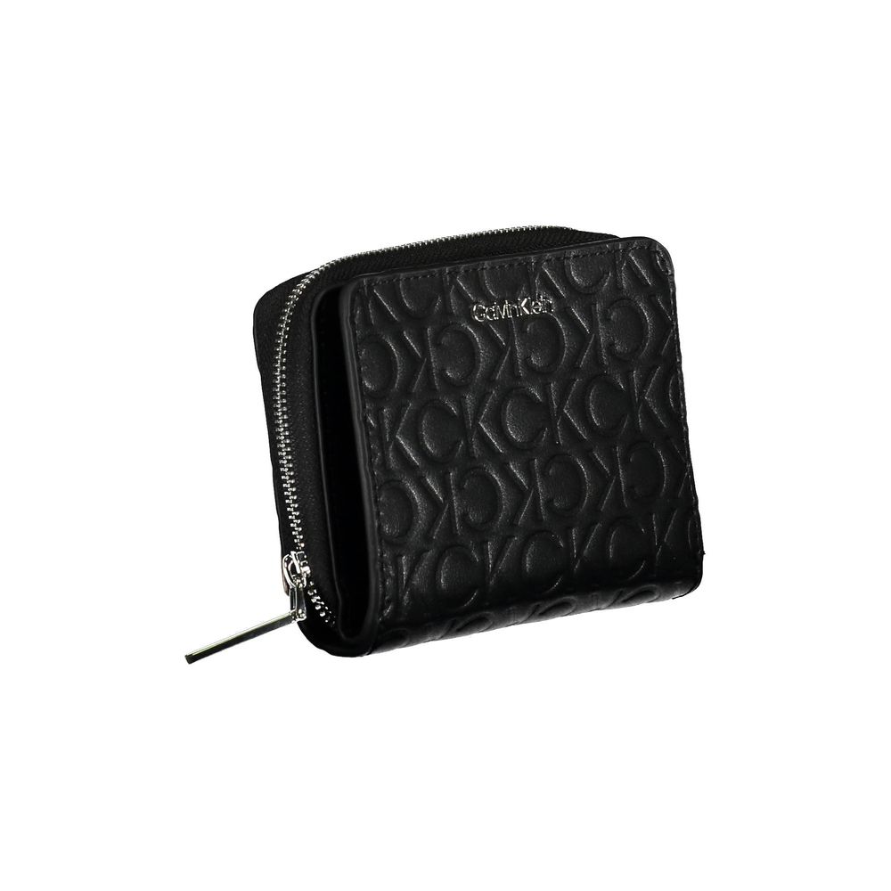 Calvin Klein Schwarze Polyester-Geldbörse