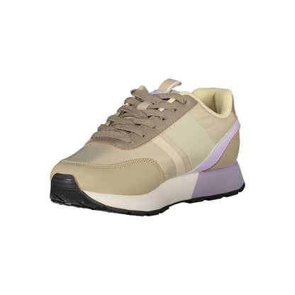 US POLO ASSN. Beige Nylon-Sneaker