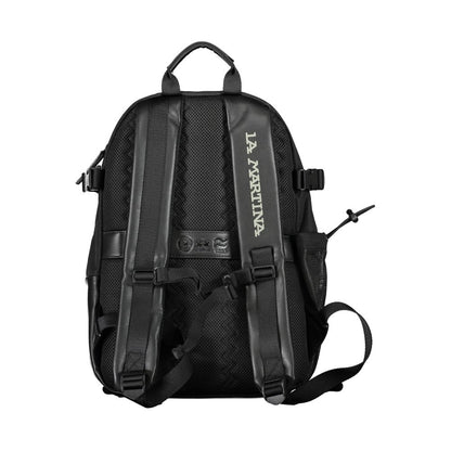 La Martina Schwarzer Polyester-Rucksack
