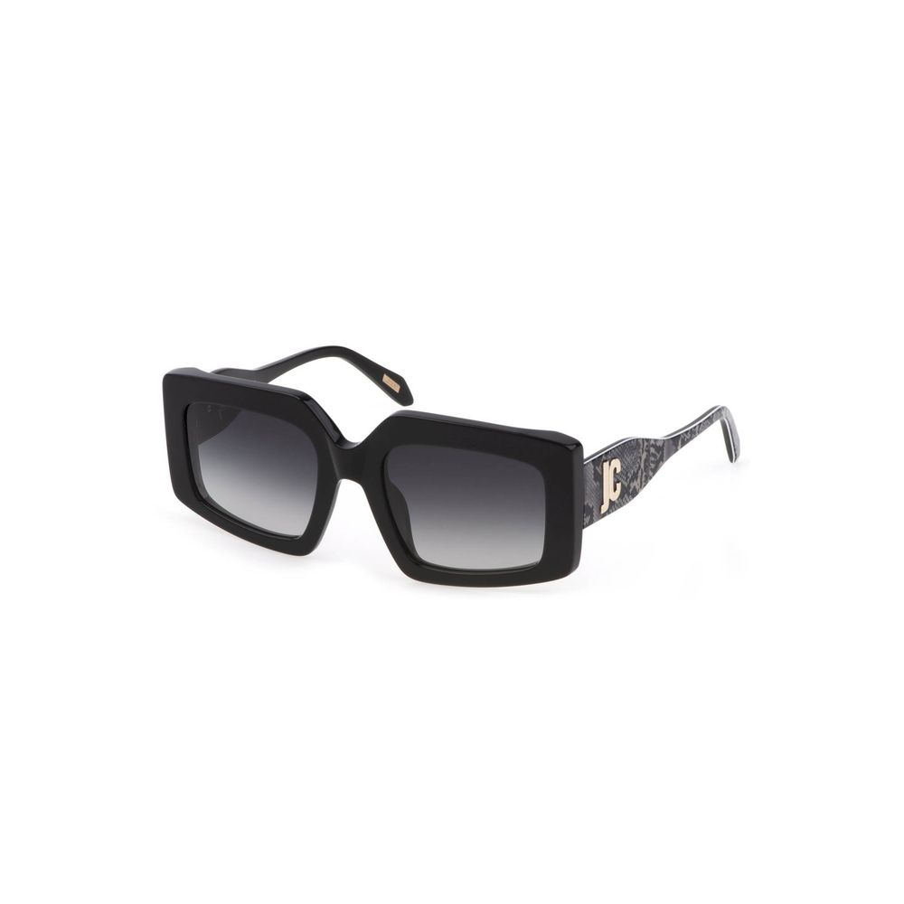 Just Cavalli – Schwarze Sonnenbrille aus Kunststoff
