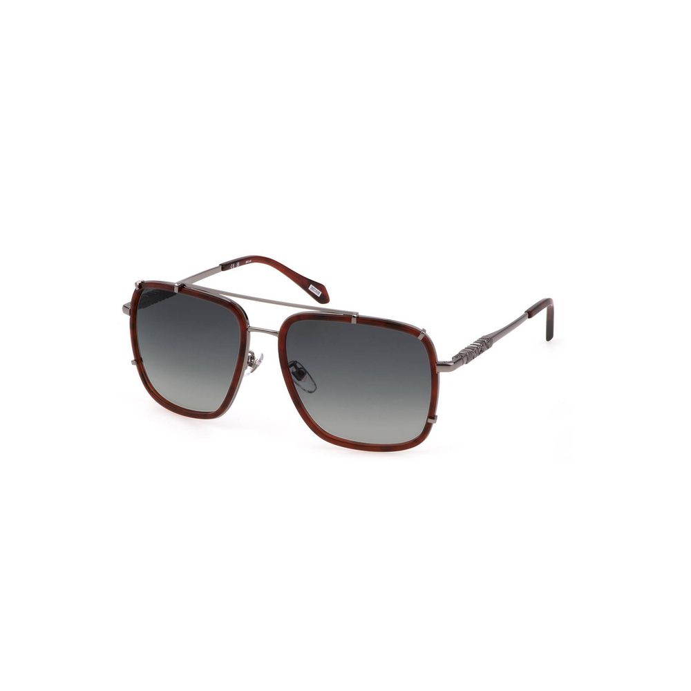 Just Cavalli Braune Metall-Sonnenbrille für Damen