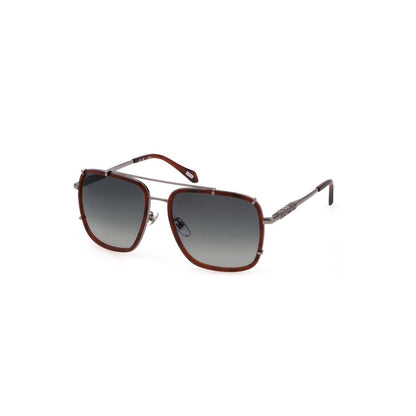 Just Cavalli Braune Metall-Sonnenbrille für Damen