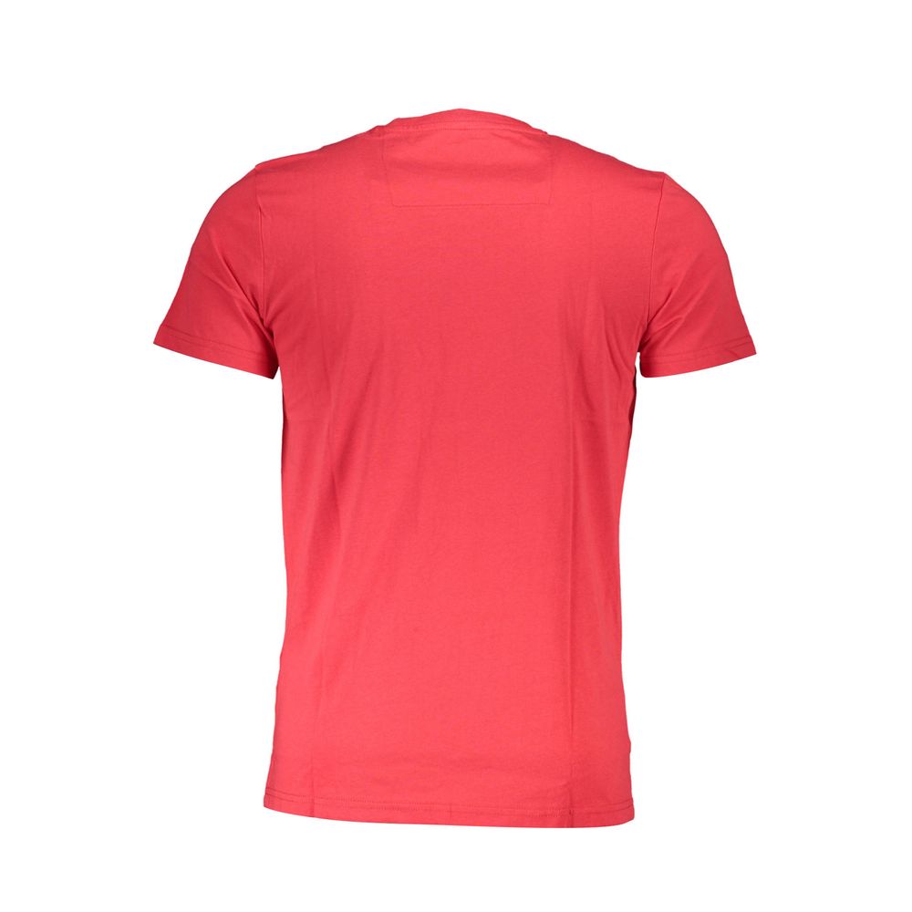 Rotes Baumwoll-T-Shirt der Cavalli-Klasse