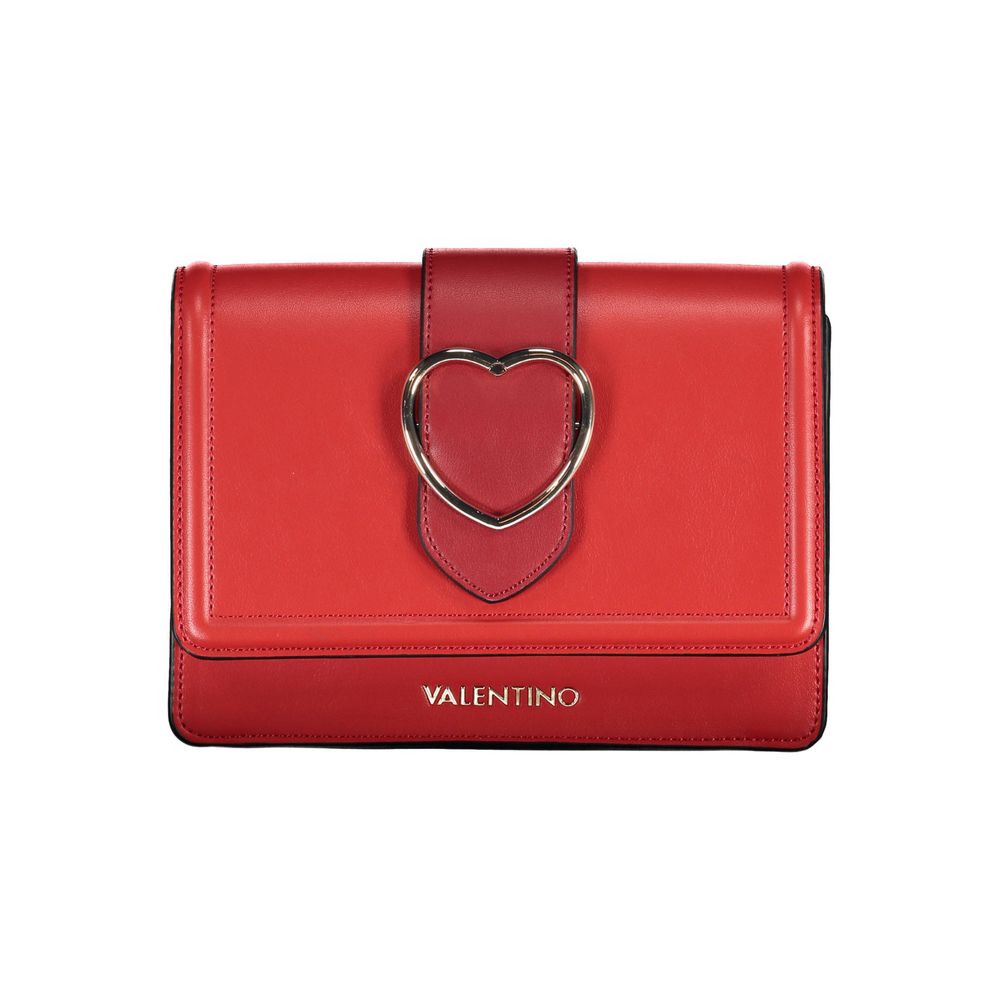Mario Valentino Rote Polyethylen-Handtasche