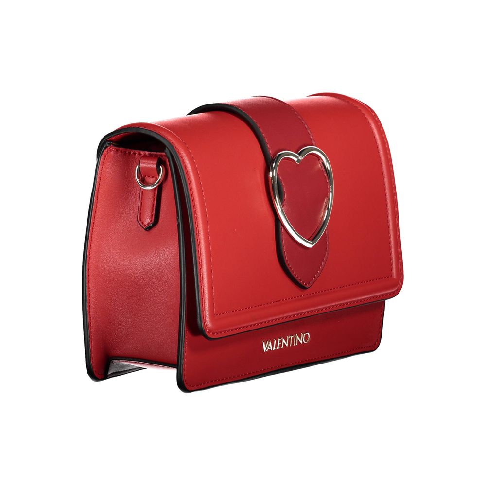 Mario Valentino Rote Polyethylen-Handtasche