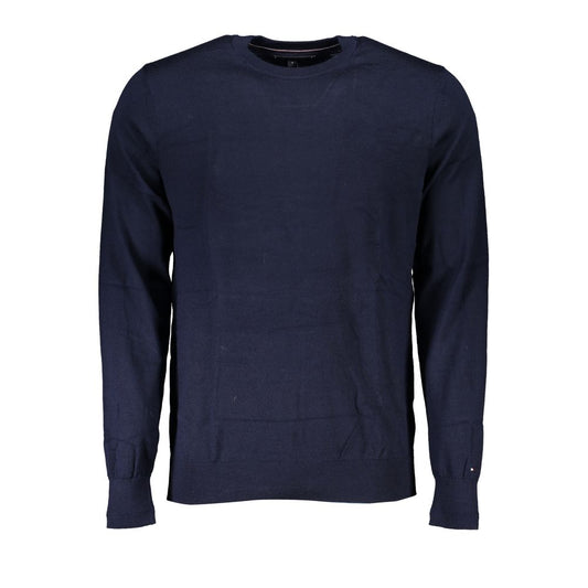 Tommy Hilfiger – Blauer Stoffpullover