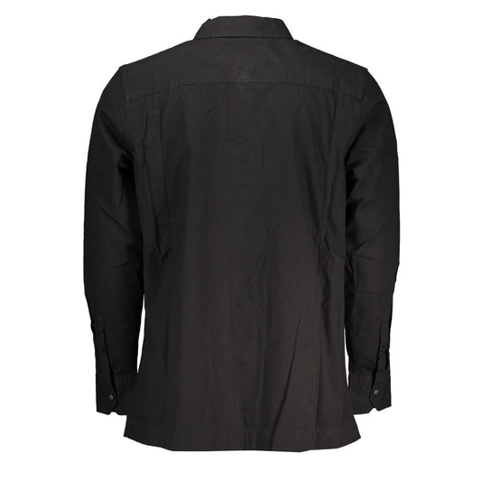 Calvin Klein Schwarzes Baumwollhemd